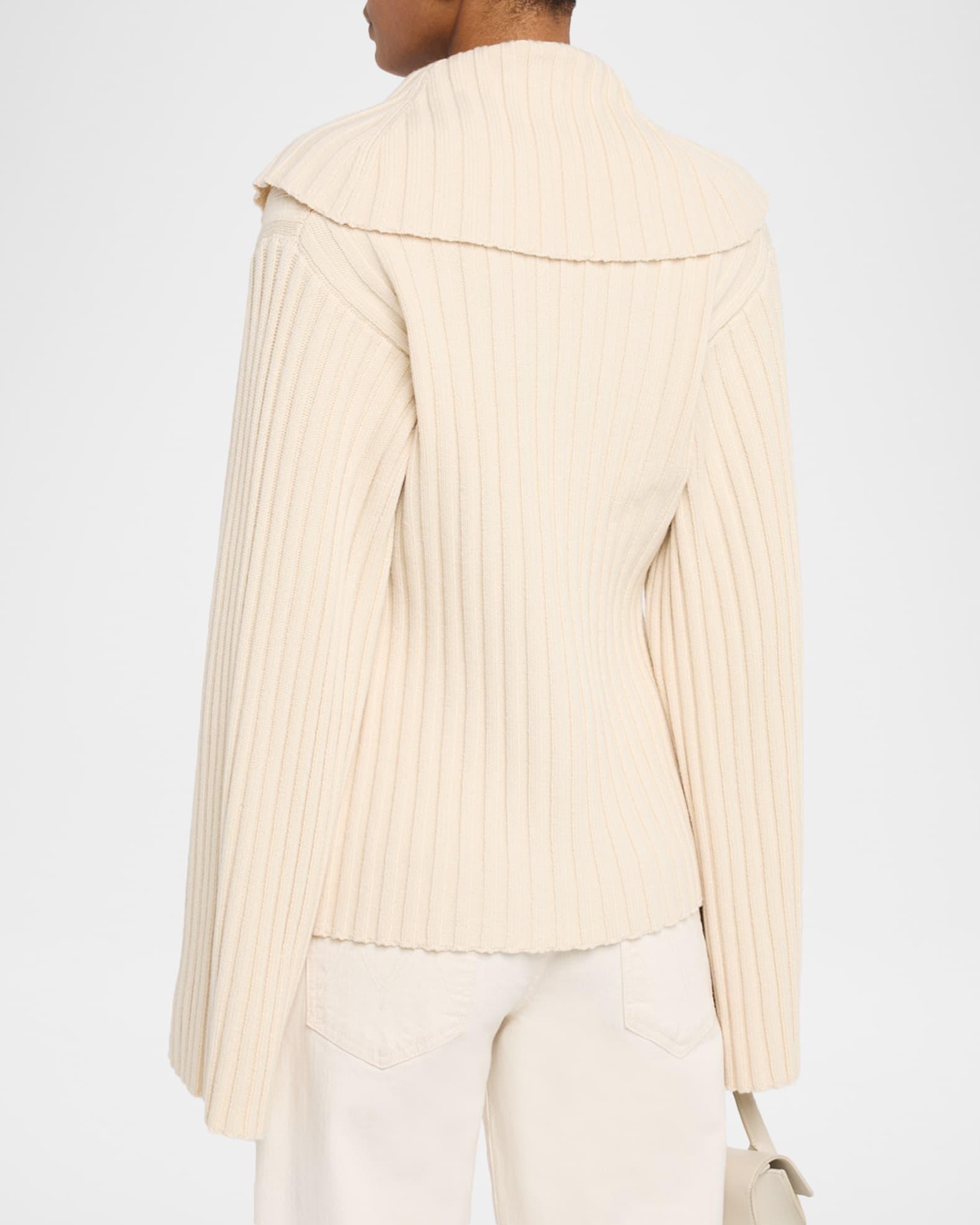 Toka Ribbed Single-Button Cardigan Product Image