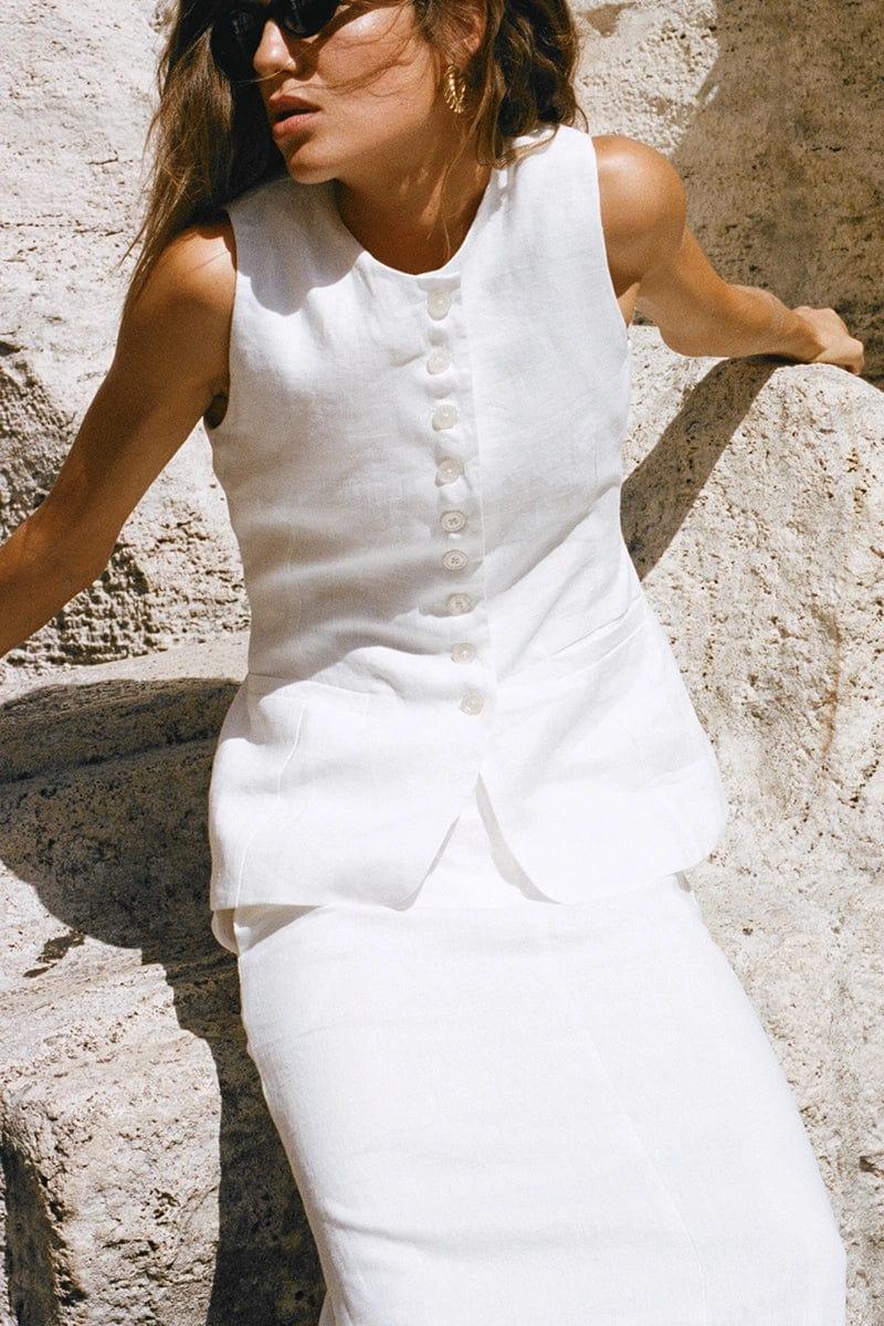 Praiyah Bodice White - Final Sale Product Image