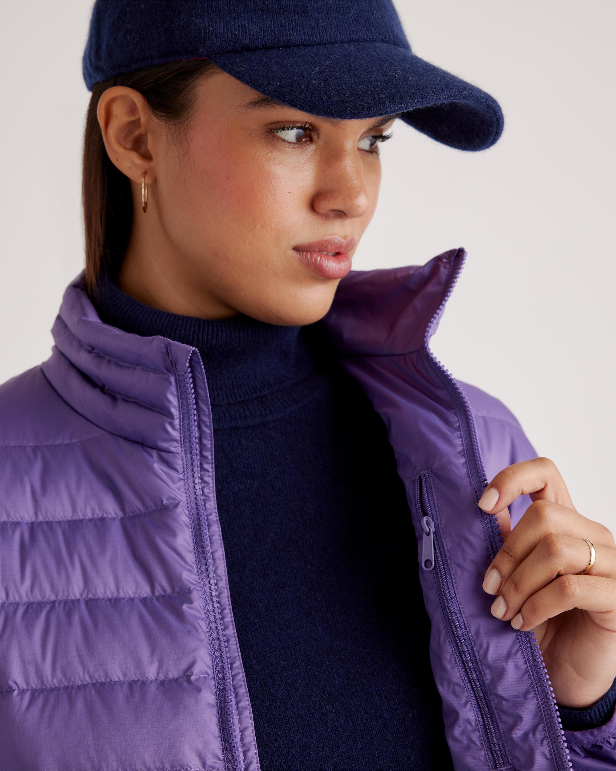 Quince | Women's Lightweight Down Packable Puffer Jacket Recycled Polyester Product Image