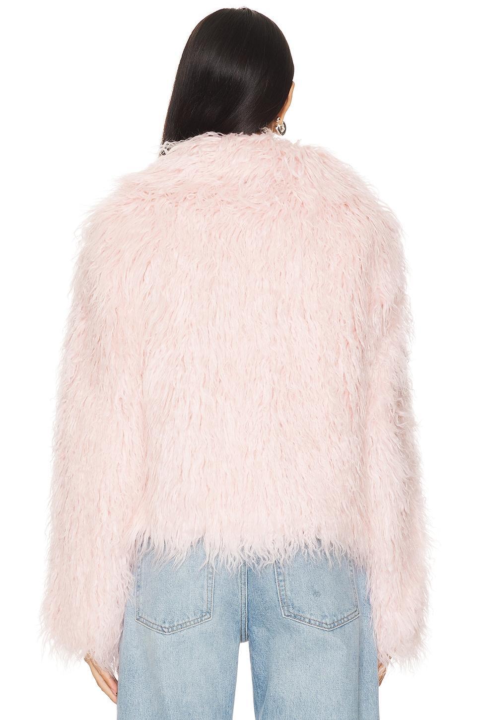 Faux Fur Saint Tropez Coat Unreal Fur Product Image
