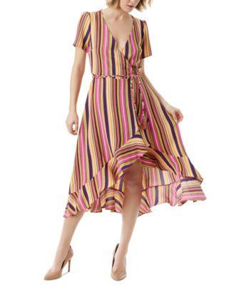 Jessica Simpson Womens Varsha Short-Sleeve Wrap Dress Product Image