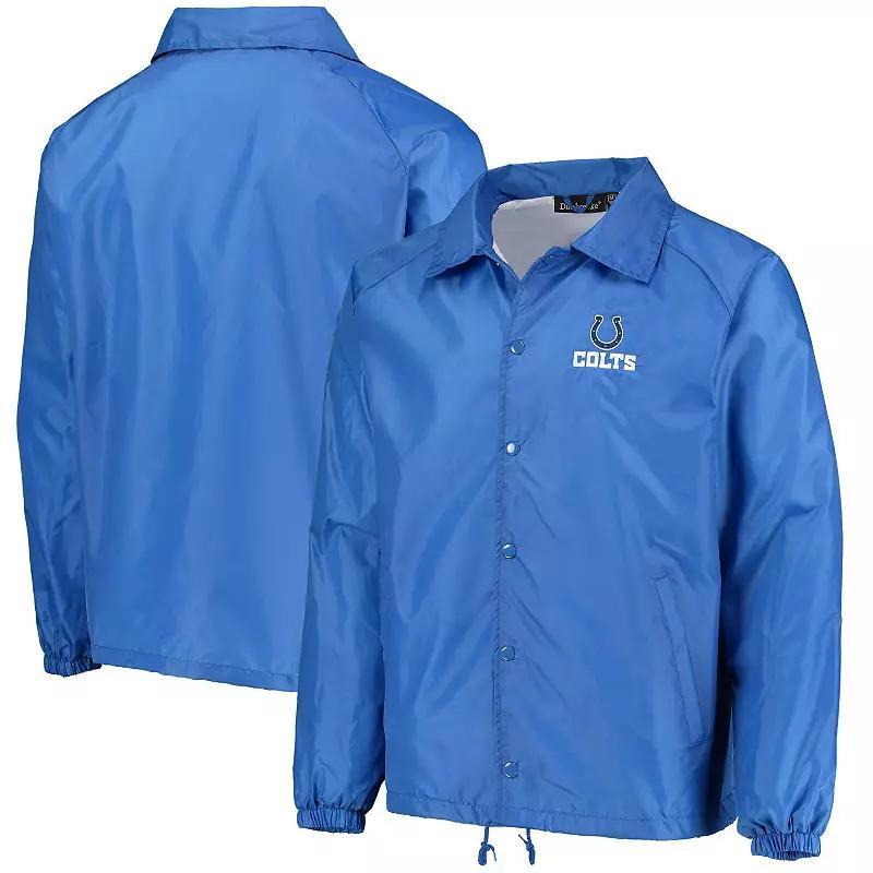 Men's Royal Buffalo Bills Coaches Classic Raglan Full-Snap Windbreaker Jacket, Size: Large, Blue Product Image