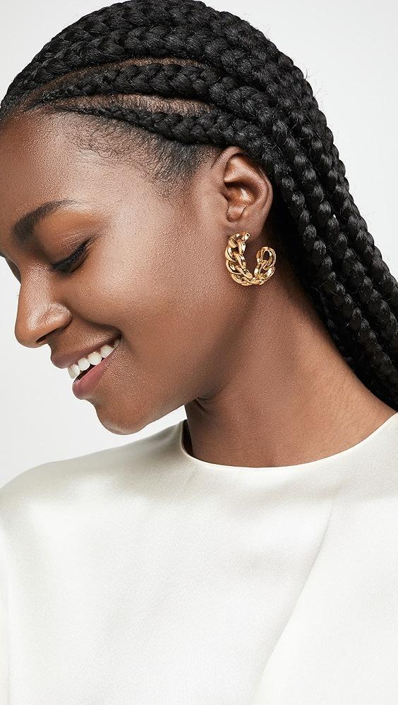 Jennifer Behr Tara Hoops | Shopbop Product Image