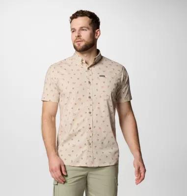 Columbia Men's Rapid Rivers Printed Short Sleeve Shirt Tall- Product Image