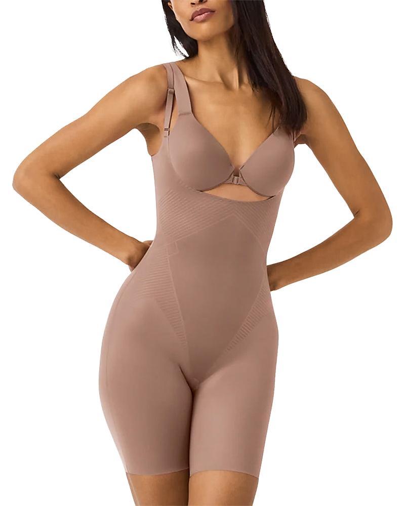 Spanx Thinstincts 2.0 Open Bust Mid Thigh Bodysuit Product Image
