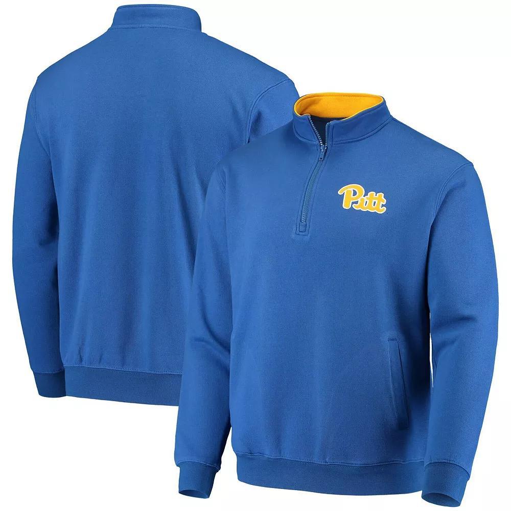 Men's Colosseum Royal Pitt Panthers Tortugas Logo Quarter-Zip Jacket, Size: 3XL, Blue Product Image