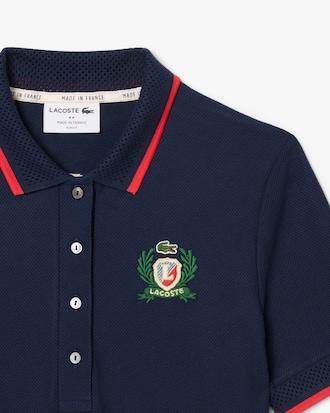French Made Slim Fit Polo Dress Product Image