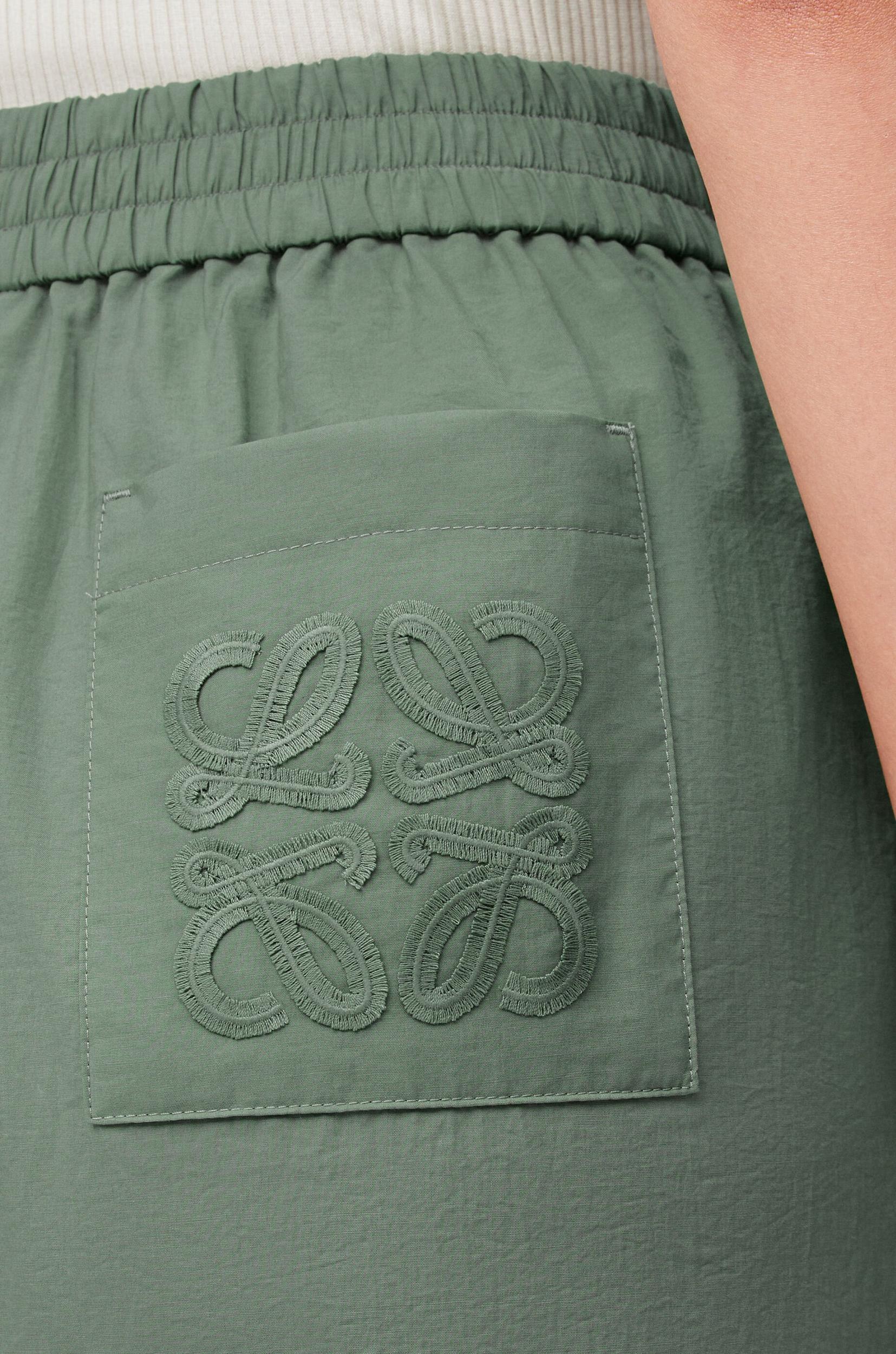 Cropped trousers in cotton blend Product Image
