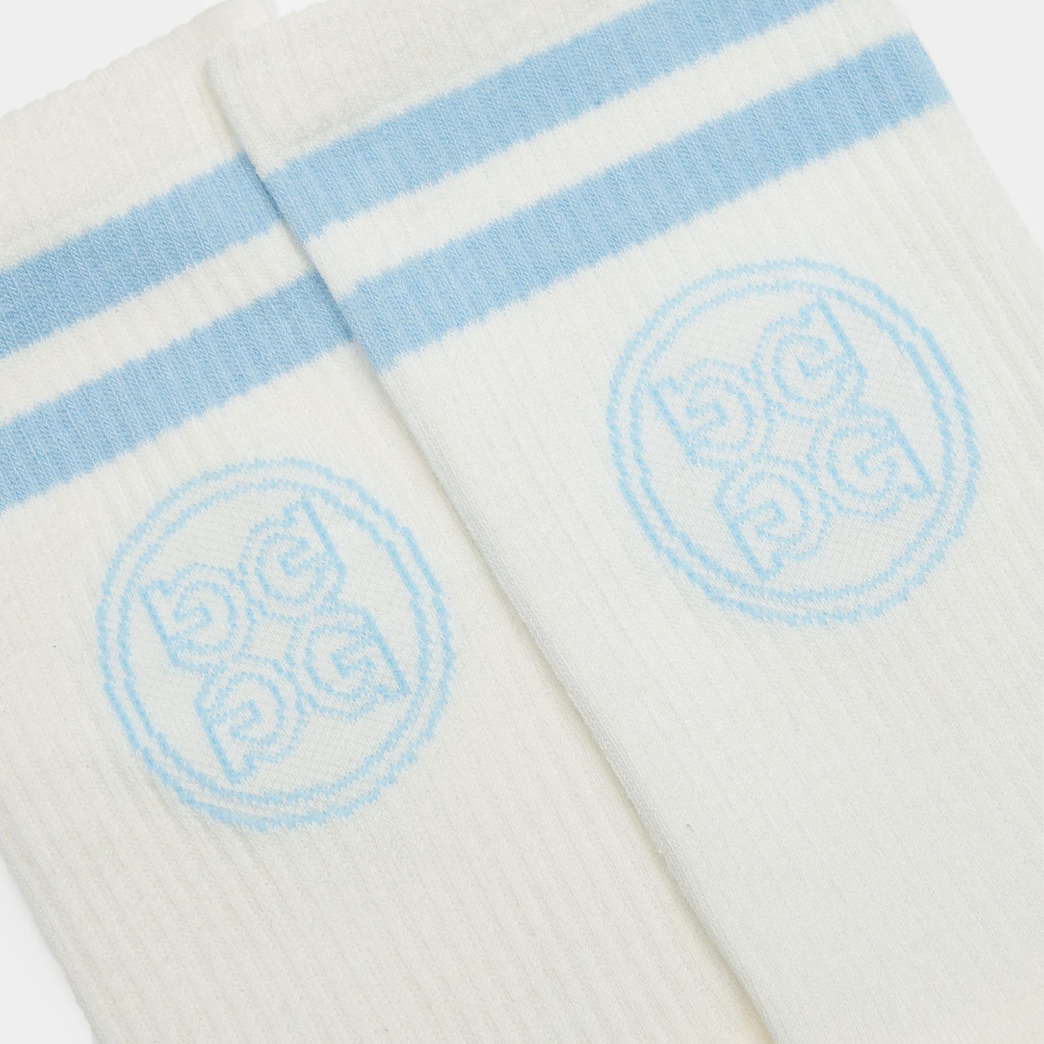STRIPED FORE PLAY CREW SOCKS Product Image