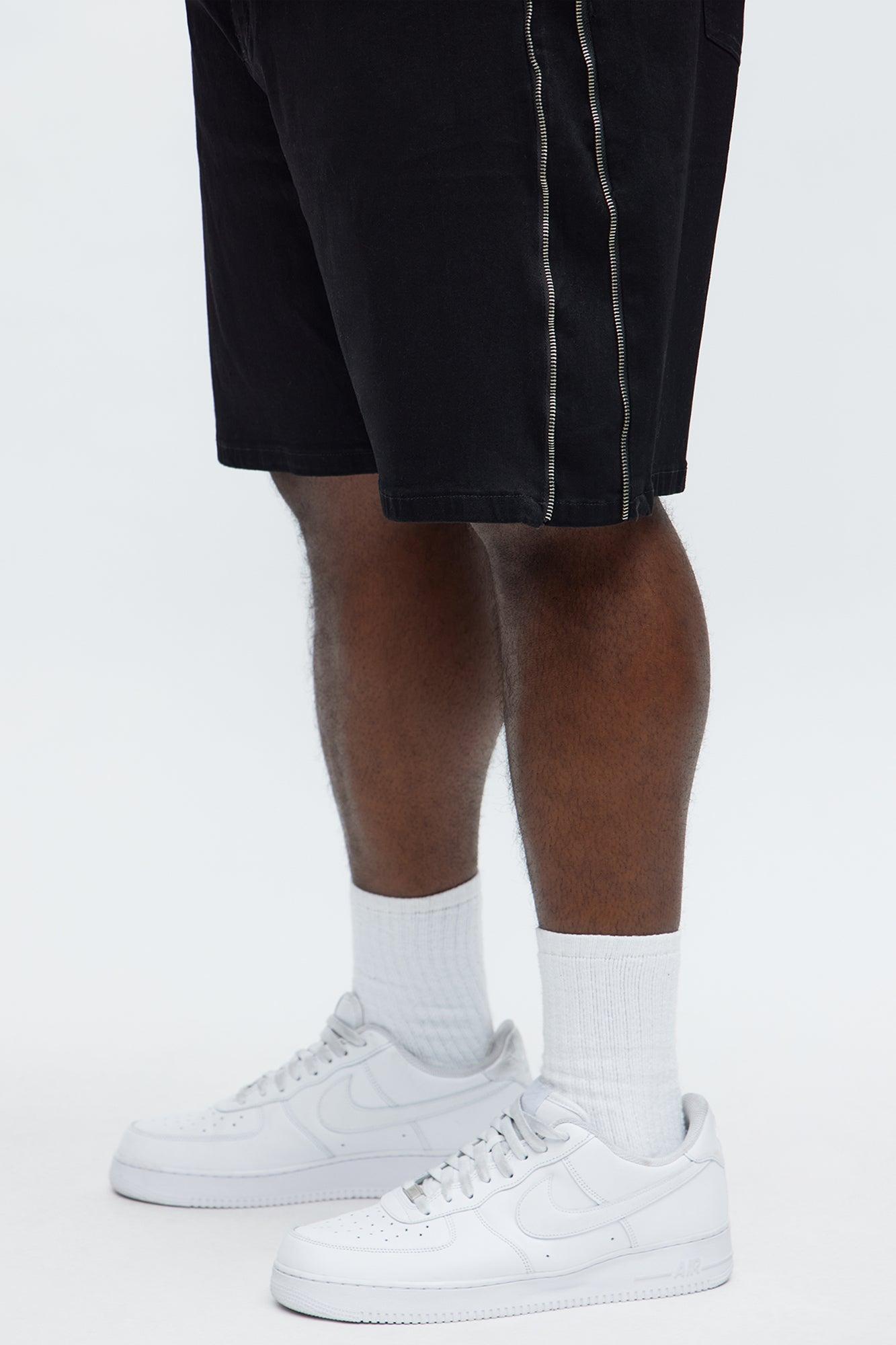 Relaxed Me Down Denim Shorts - Black Product Image