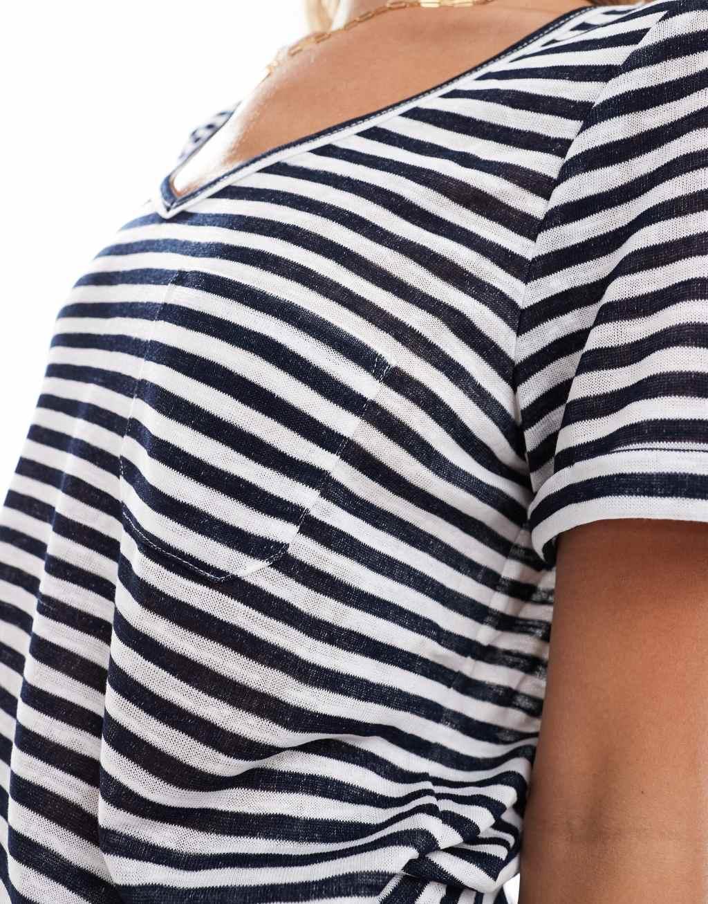 Object V-neck T-shirt Product Image