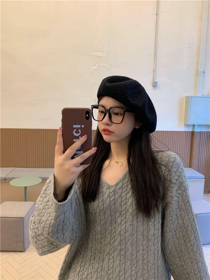 Plain Beret Product Image