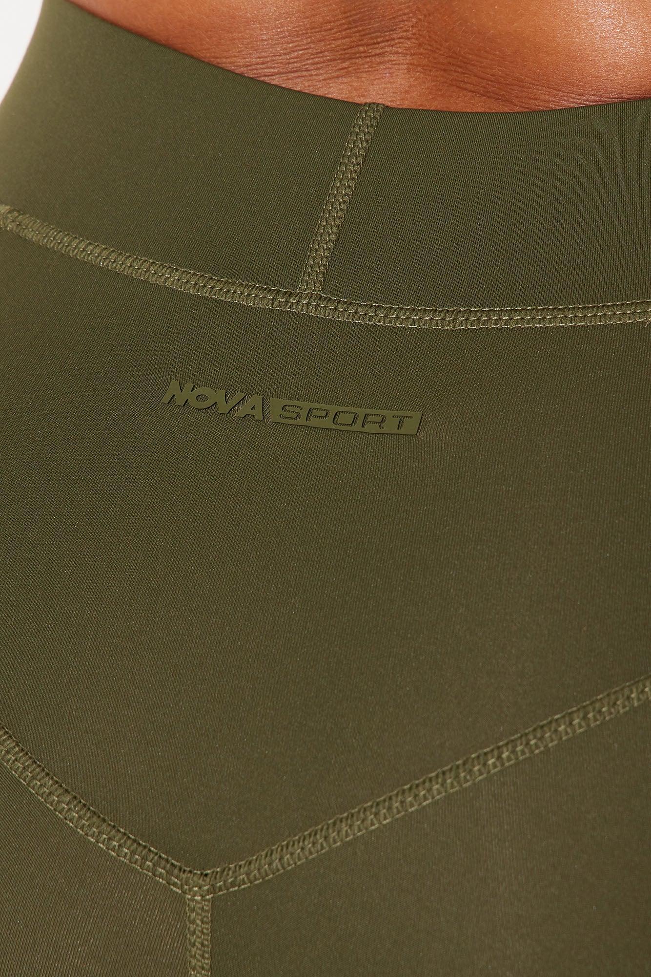 Nature Nomad Super Soft Active Legging - Olive Product Image