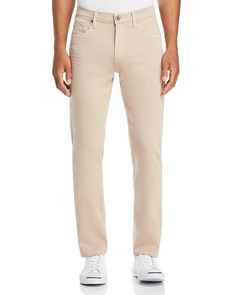 Paige Federal Slim Straight Fit Jeans in Toasted Almond Product Image