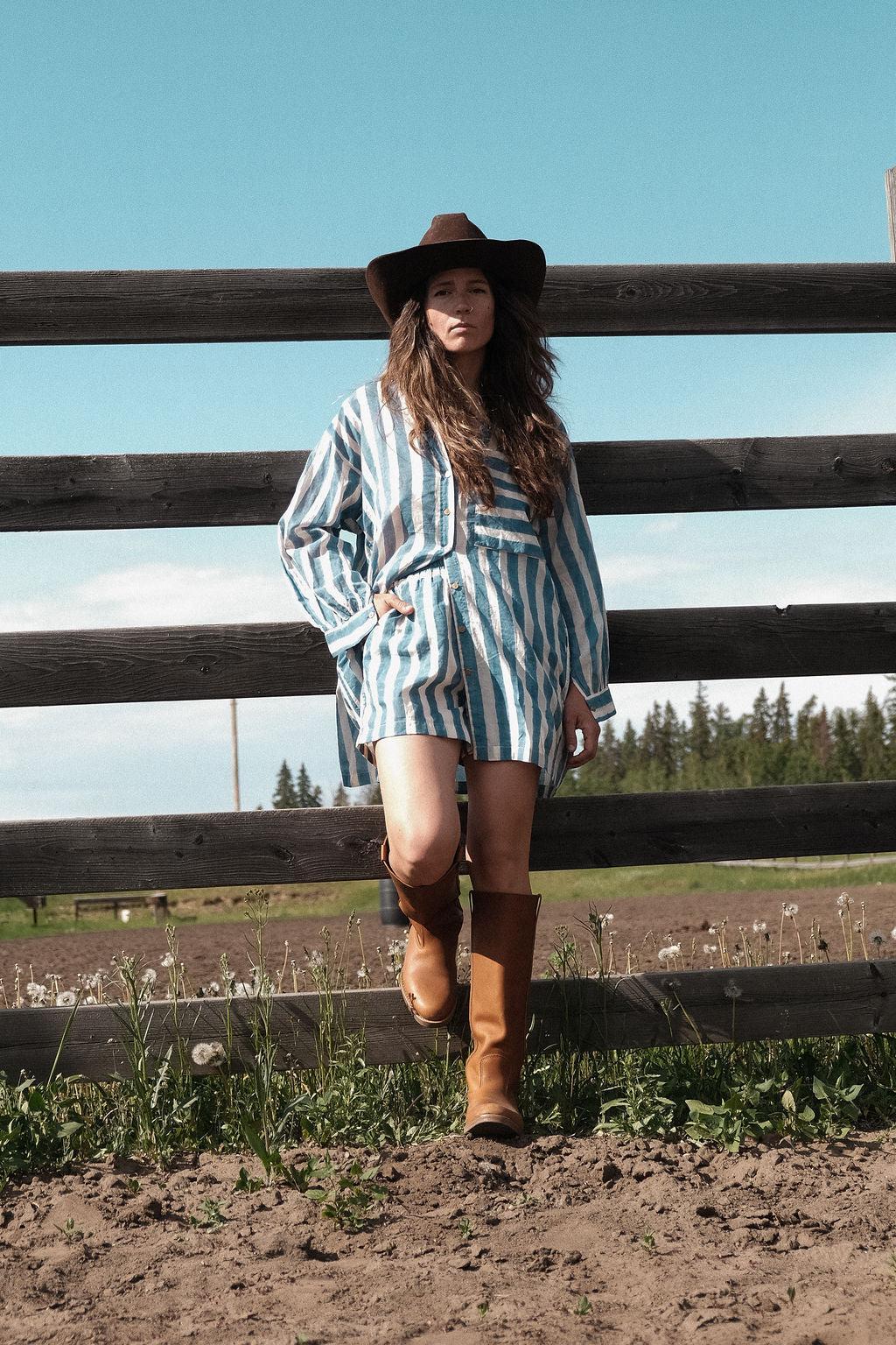 Summer Blue Artist Smock Product Image