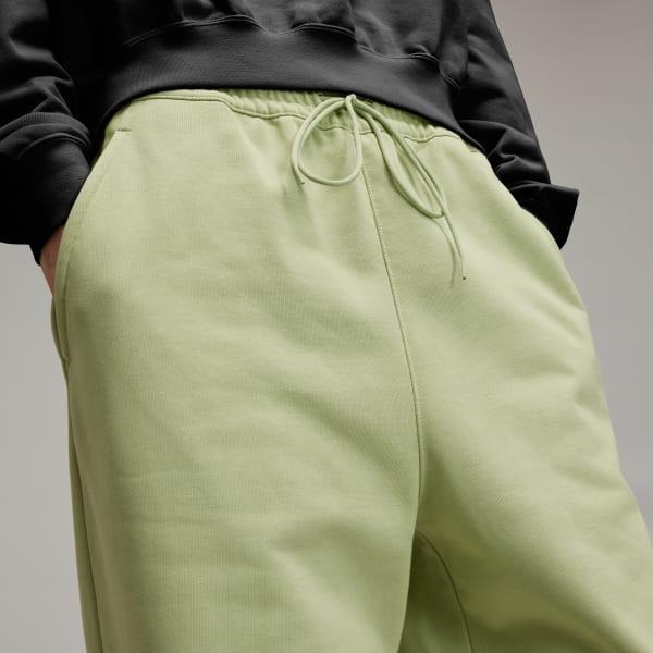 adidas Y-3 French Terry Wide Leg Pants Dark Blue S Womens Product Image