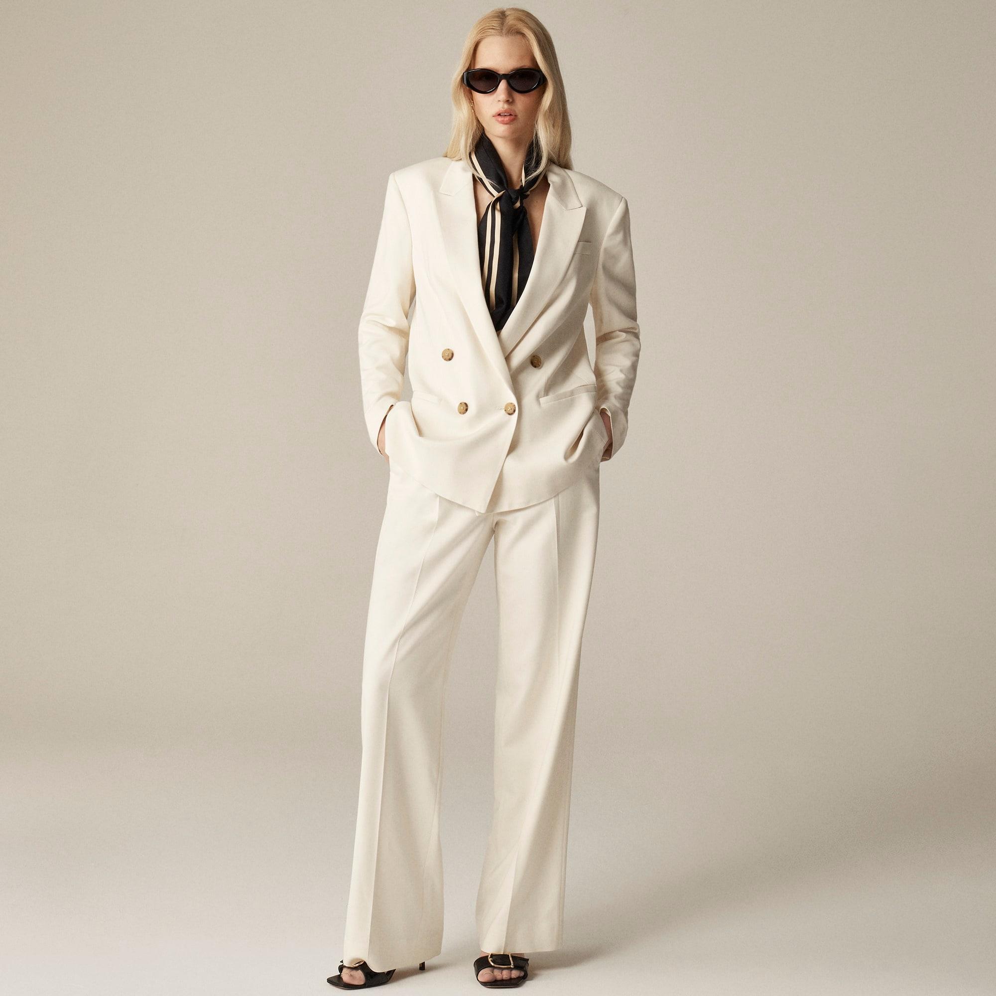 Lower-rise Essential wide-leg pant in city twill Product Image