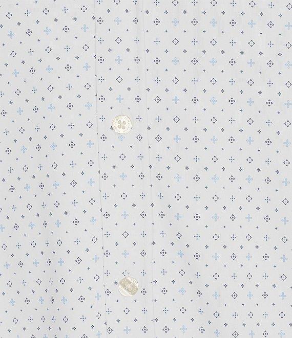 Hart Schaffner Marx Geo Print Luxury Performance Sportshirt Product Image