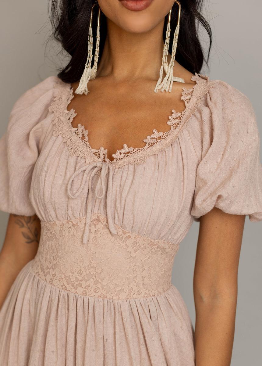 Cristina Dress in Shell Female Product Image