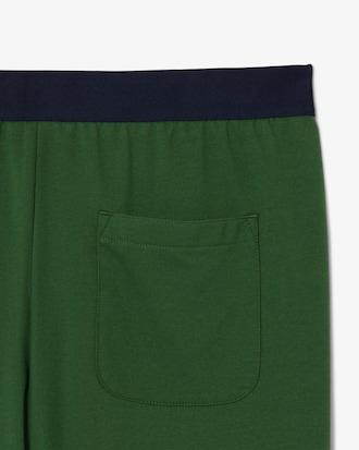 Printed Fleece Loungewear Pants Product Image