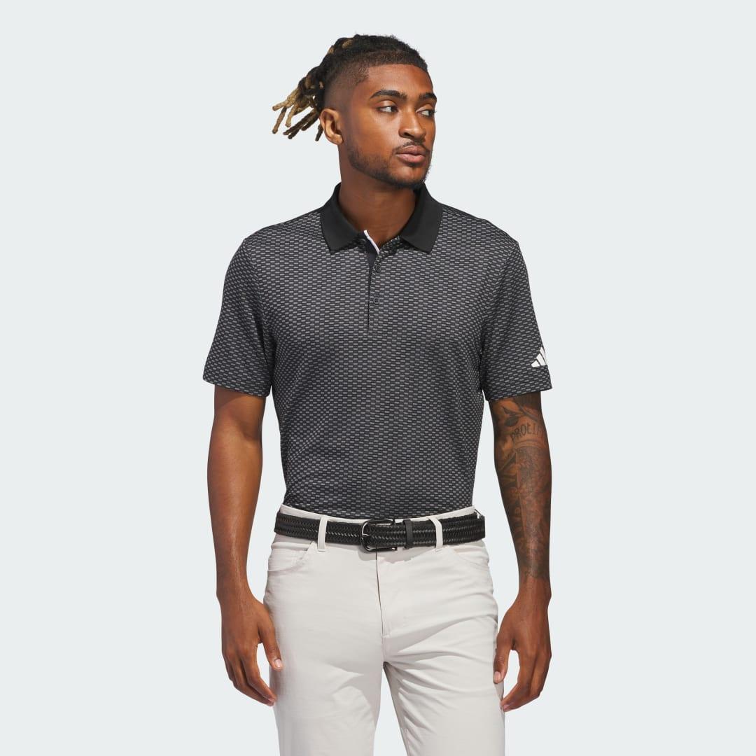 adidas Beyond Textured Polo Shirt Pure Teal S Mens Product Image