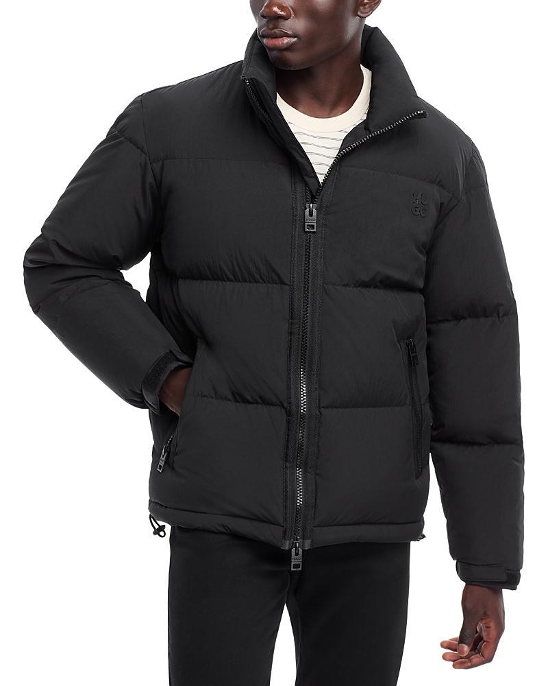 HUGO BOSS Biron Zip Front Jacket In Schwarz Product Image
