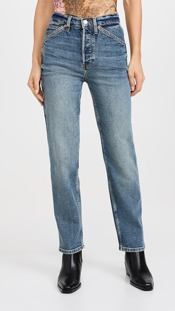 RE/DONE Painter Stovepipe Jeans | Shopbop Product Image