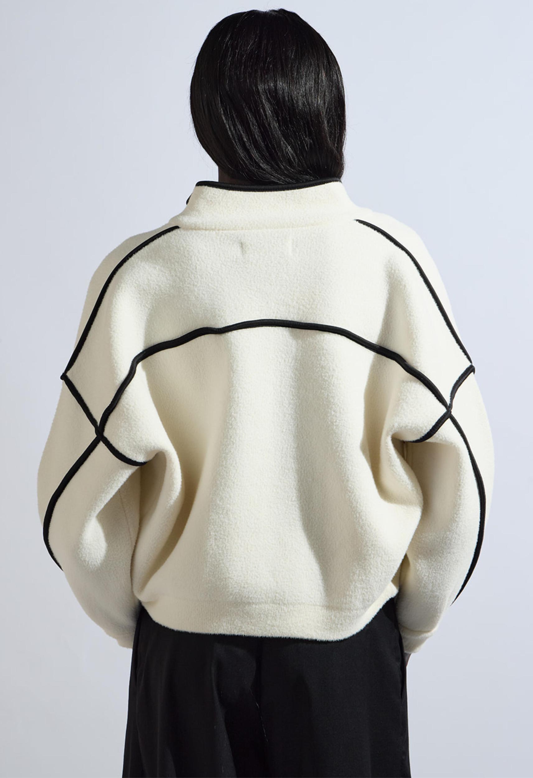 Cardi Jacket in White Product Image