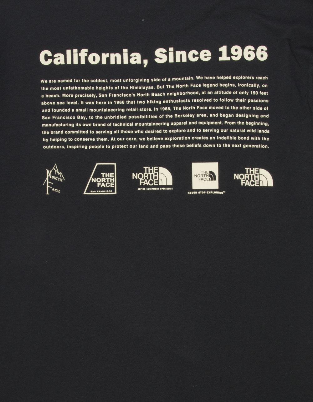 THE NORTH FACE Coordinates Mens Tee - BURGUNDY Product Image