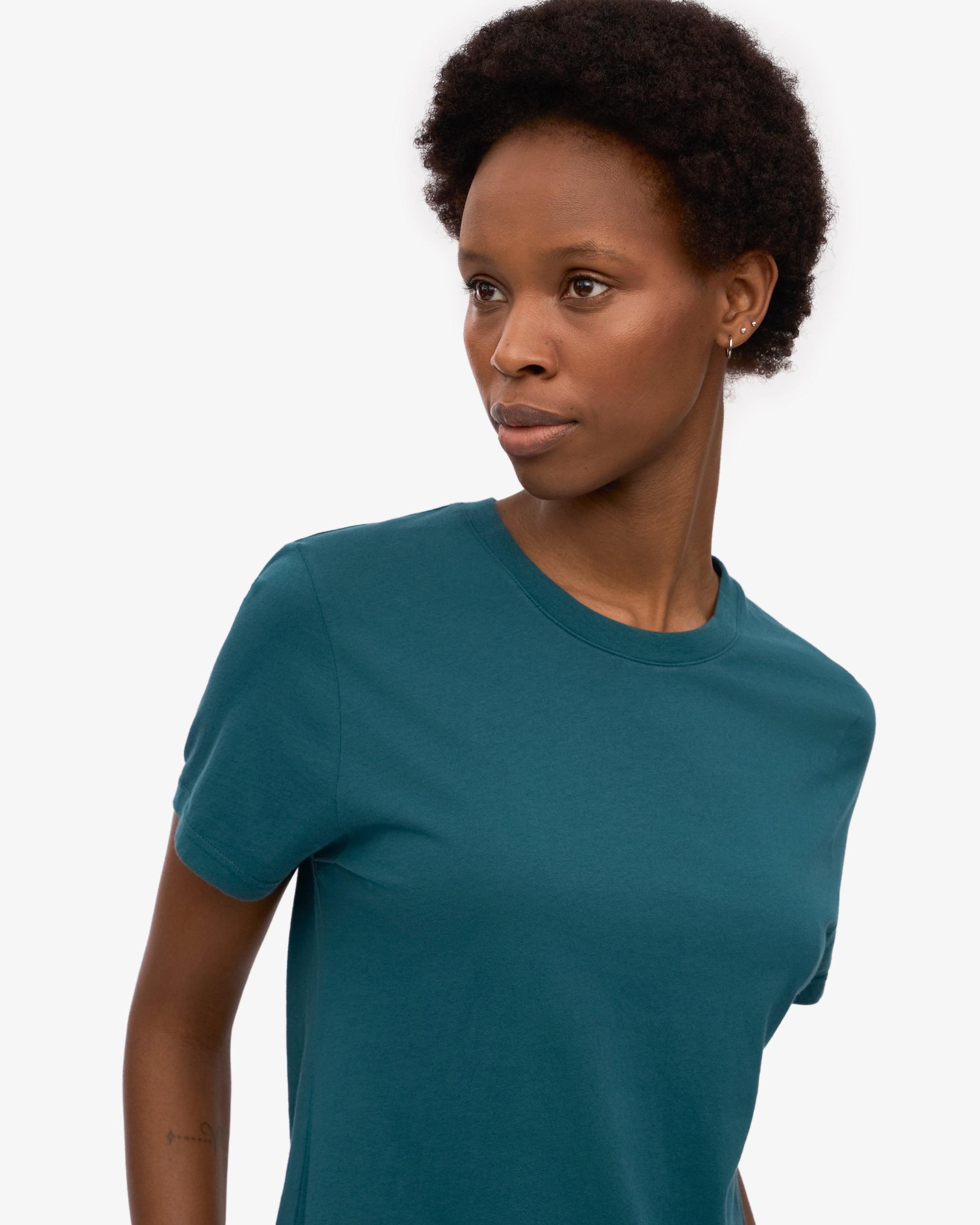 Women Light Organic Tee - Lava Grey Product Image