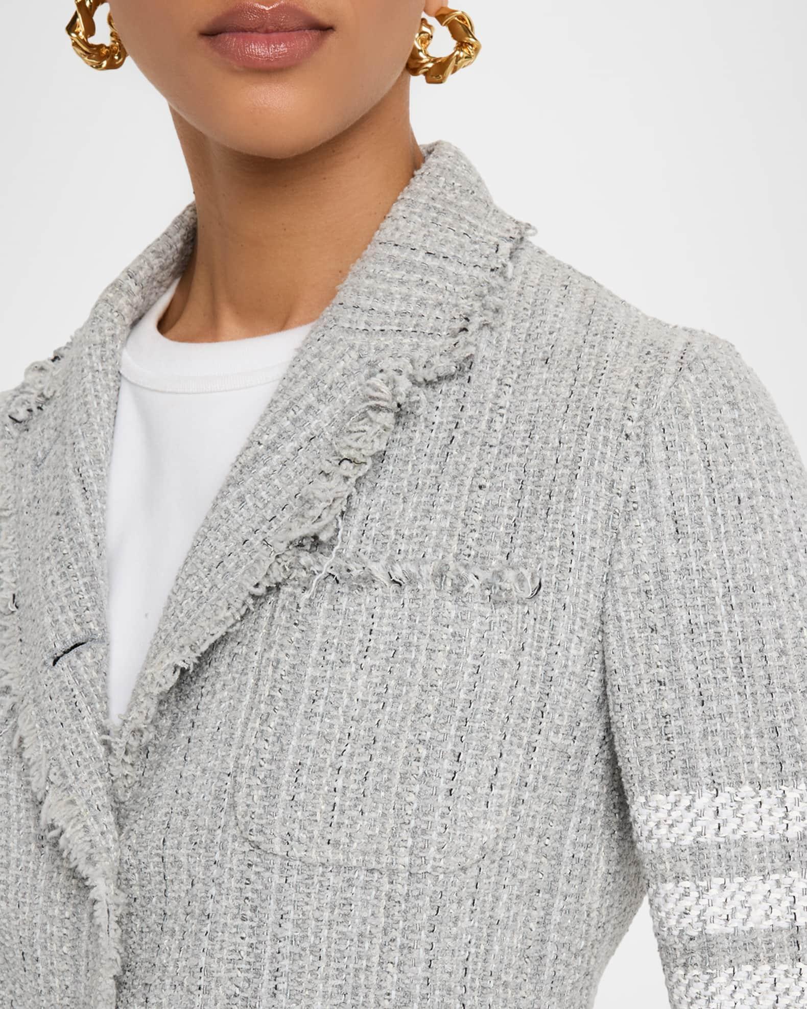 4 Bar Tweed Single-Breasted Sportcoat Product Image