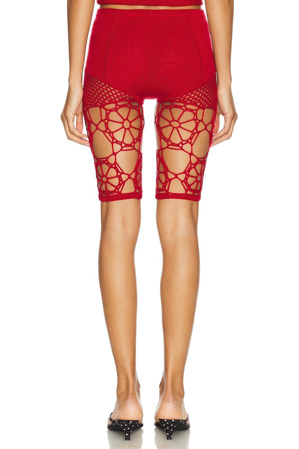Crochet Floral Shorts nastyamasha Product Image
