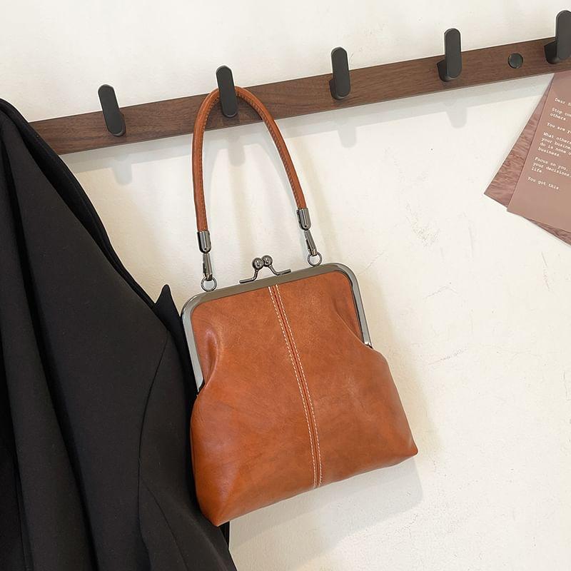 Faux Leather Crossbody Bag Product Image