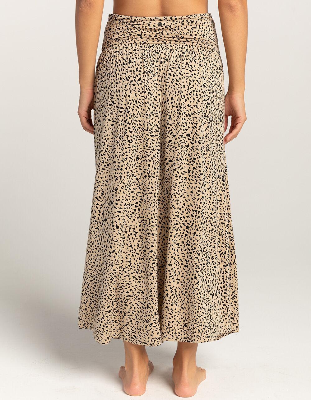 VOLCOM High Wired Womens Maxi Skirt - LEOPARD Product Image