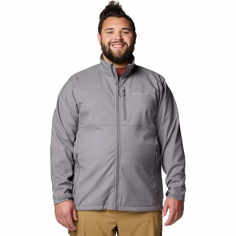 Men's Columbia Ascender Softshell Jacket, Size: XXL, City Gray Product Image
