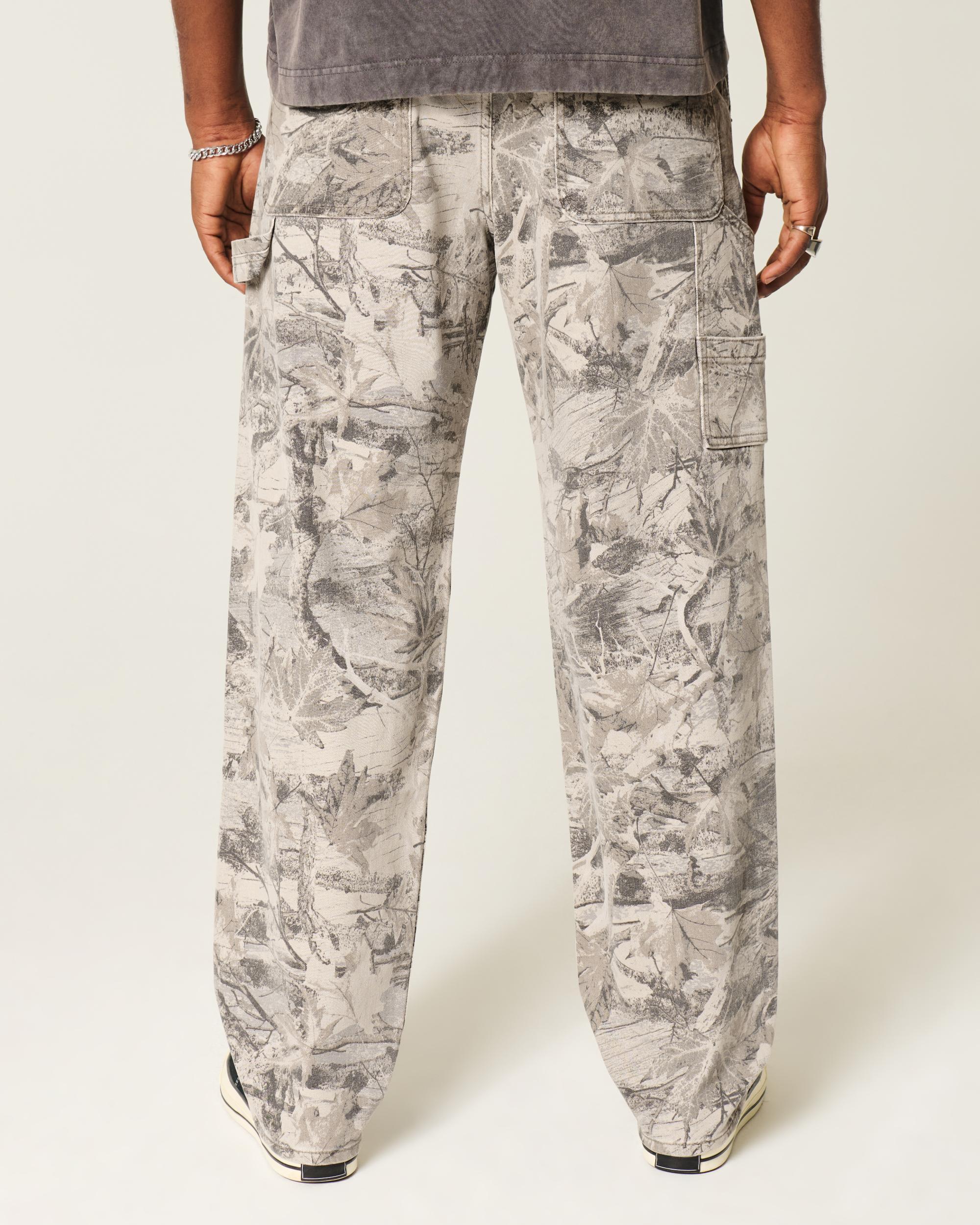 Camo Skater Baggy Painter Jeans Product Image