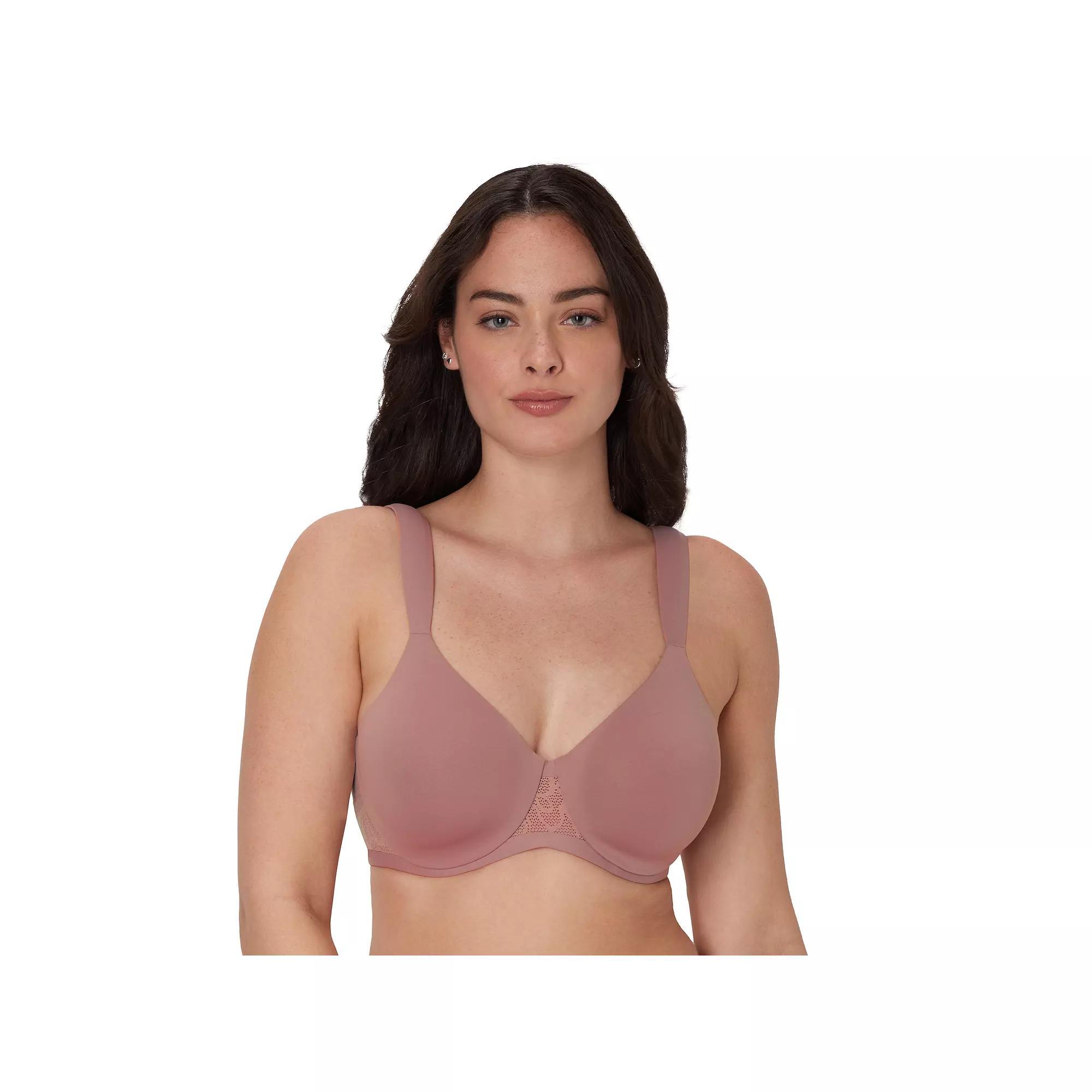Bali®'s Coolest Smoothing Underwire T-Shirt Bra DF4580, Women's, Size: 36 C, Smokey Purple Mauve Product Image