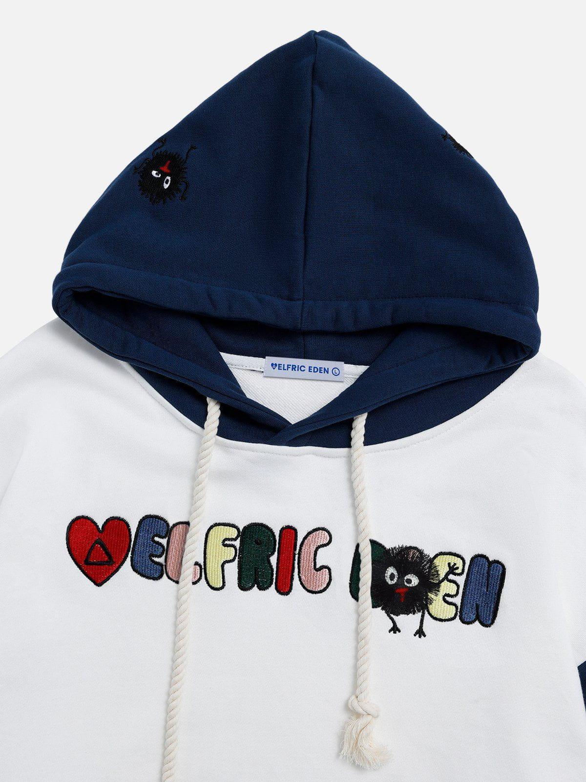 Aelfric Eden Dottie Embroidery Hoodie Product Image
