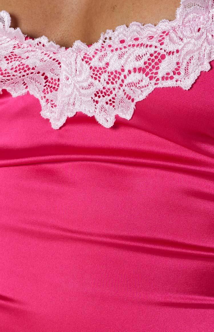 Wheatley Mini Dress Pink Product Image