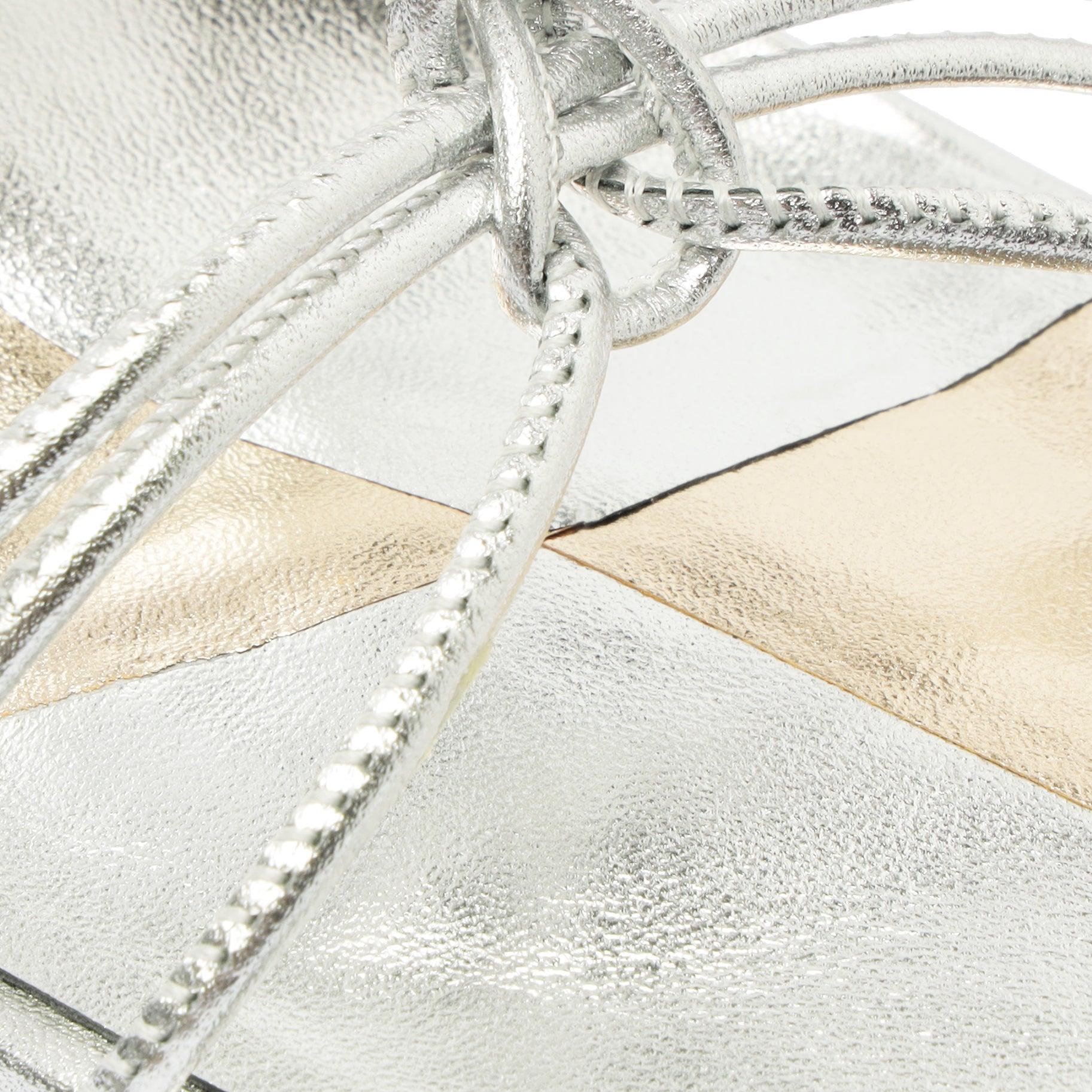 Sabie Metallic Leather Sandal Female Product Image