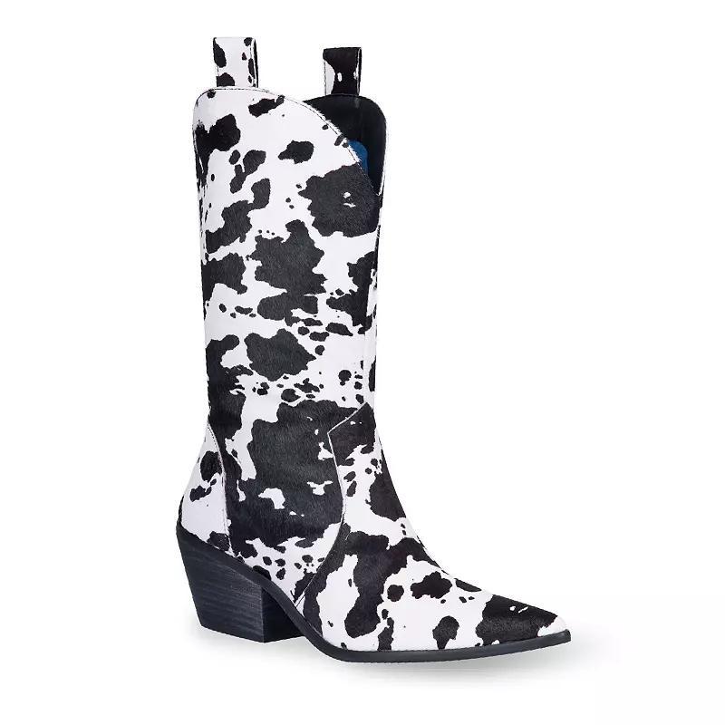 Dingo Live a Little Women's Western Boots, Size: 8.5, Black Product Image