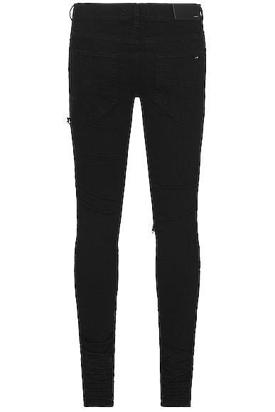 Amiri MX1 Suede Jean in Black Product Image