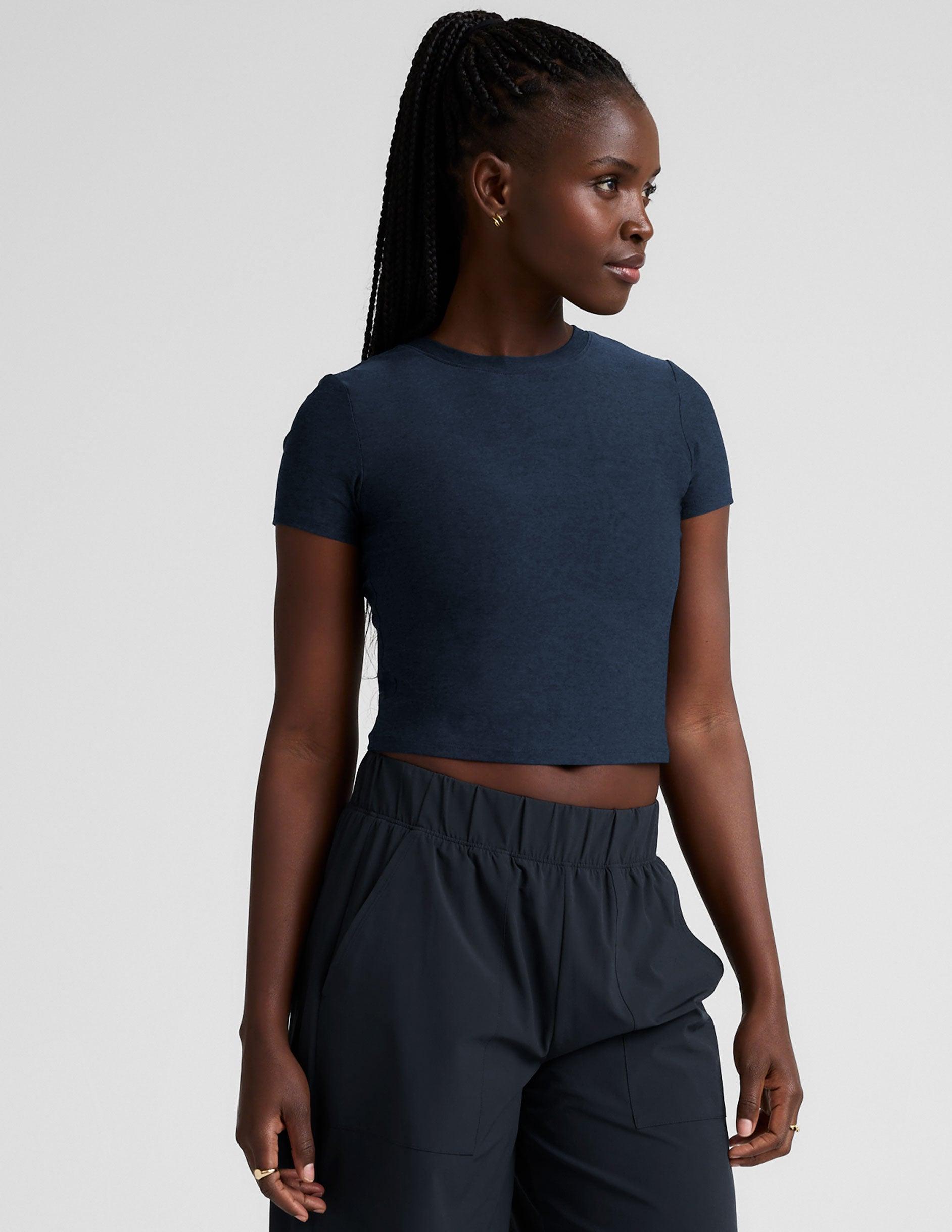 Featherweight Cropped Tee Product Image
