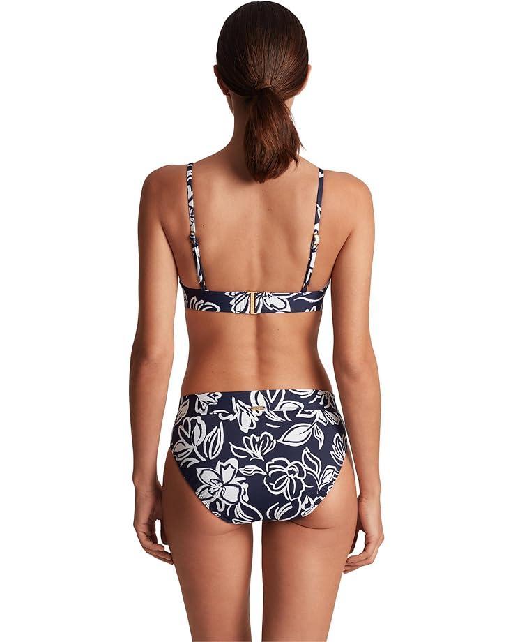 Beach Club Solid Banded High Waist Bottom Product Image
