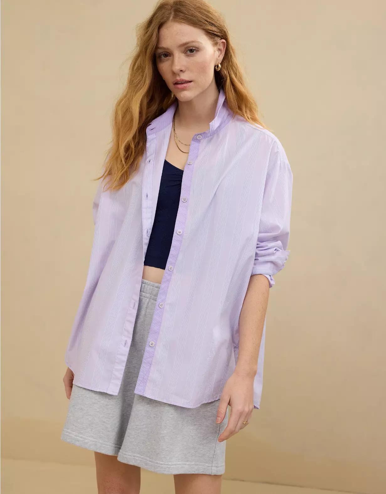 Aerie Good Day Button Down Shirt Women's Product Image