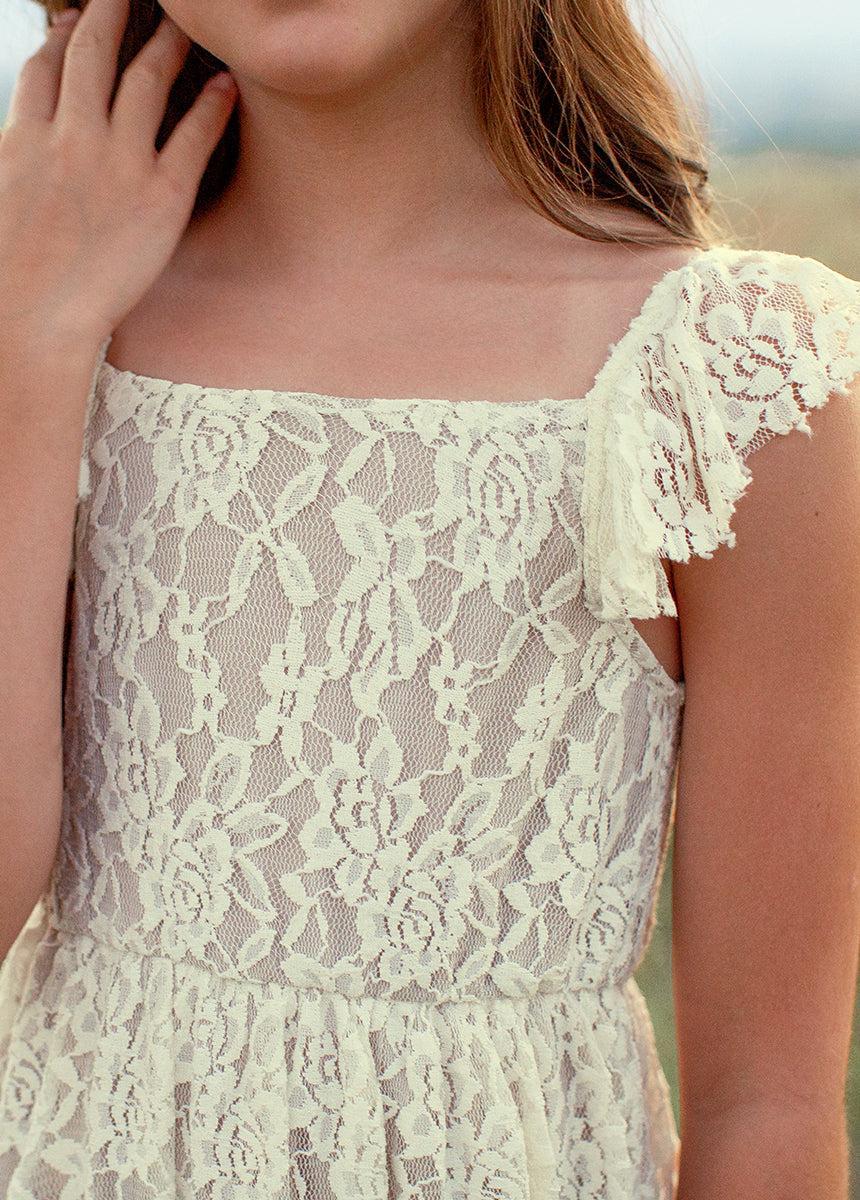 Arly Dress in Birch Girls Product Image