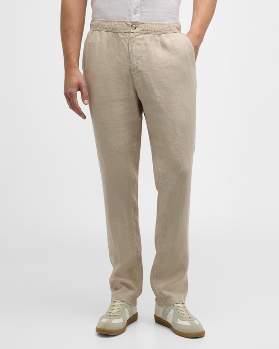 Mens Amalfi Linen Slim Fit Pants Product Image