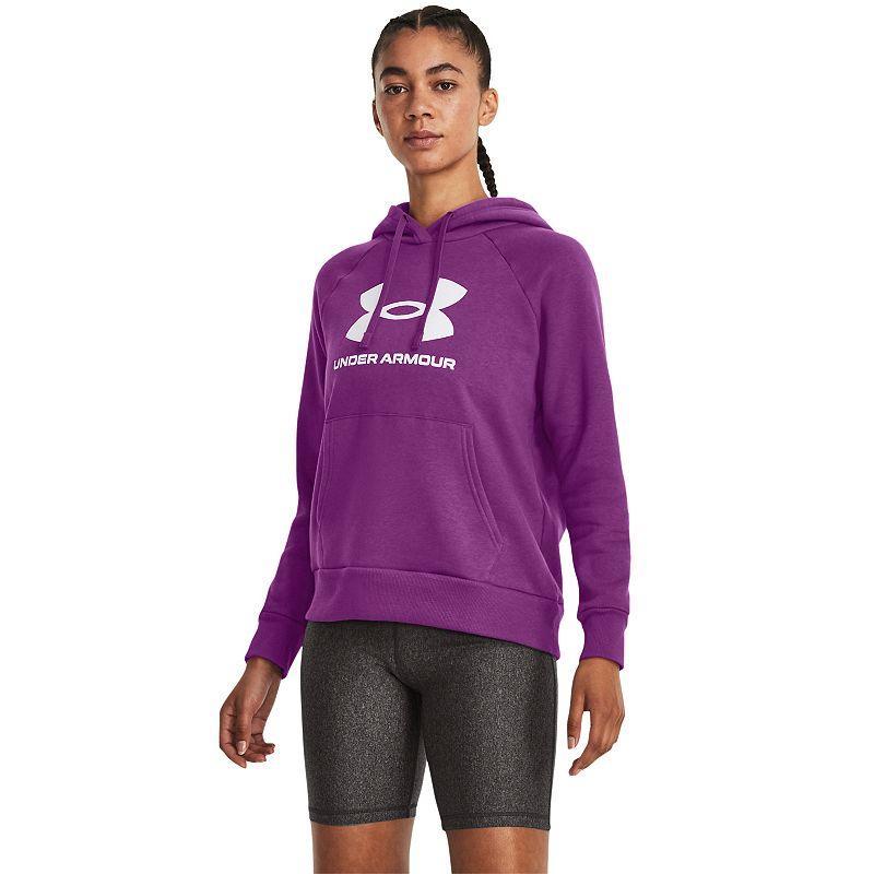 UA Rival Fleece Big Logo Womens Hoodie Product Image