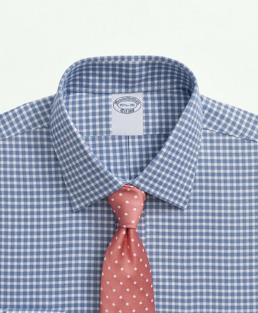 Brooks Brothers Explorer Collection Non-Iron Twill Ainsley Collar, Gingham Dress Shirt Product Image