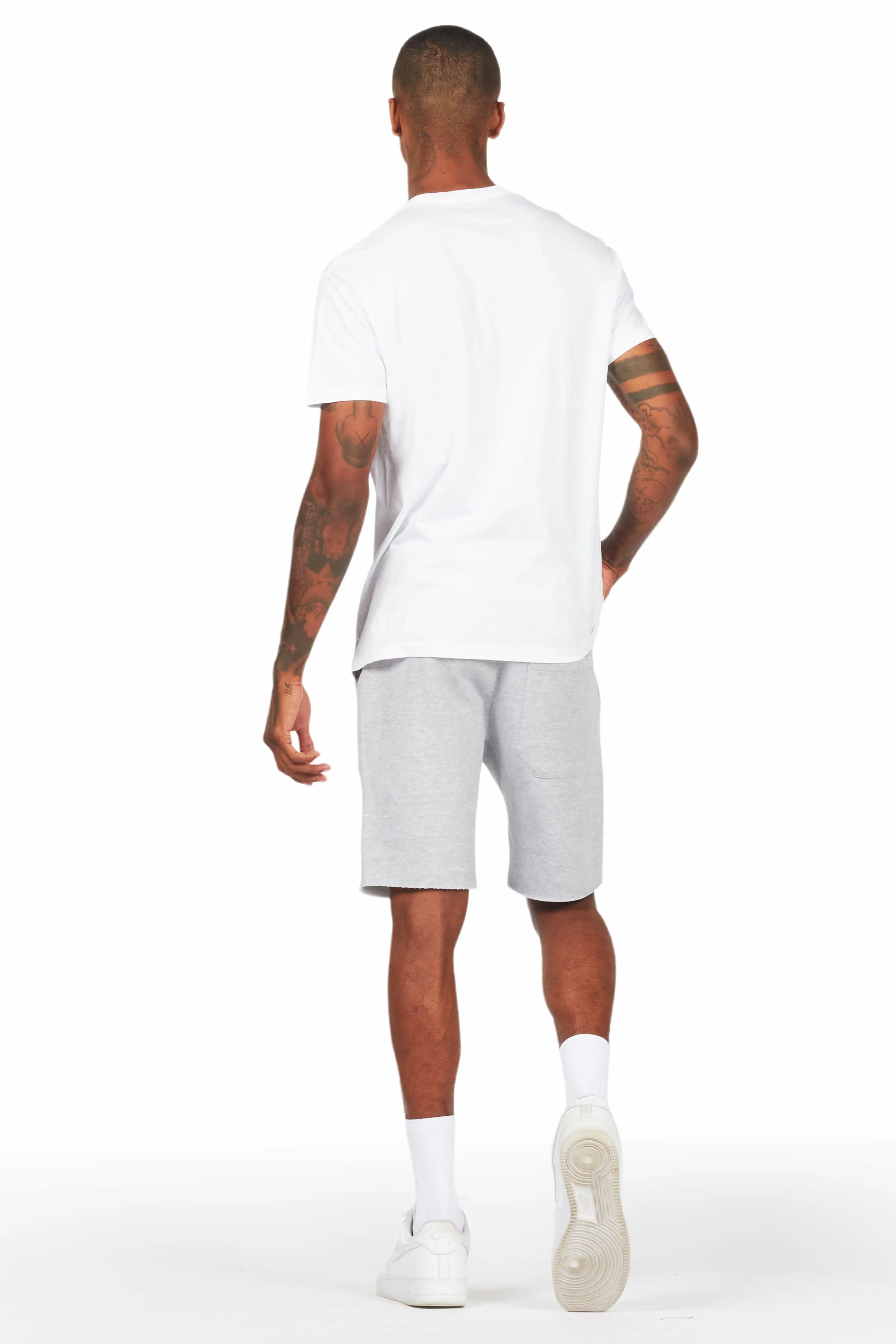 Sana Short Set-Heather Grey Male Product Image